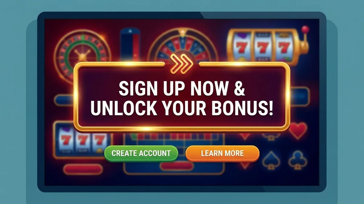 Registrering med bonus